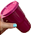 Kit Tupperware Copo Colors 350ml Roxo 4 Peças - Imagem 5