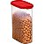 Tupperware Modular Oval Dispenser 4 2,3 Litro Vermelho - Imagem 1