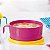 Tupperware Pratinho Infantil com Alça 240ml Rosa - Imagem 1