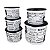 Kit Tupperware Caixas de Mantimentos PB 5 peças - Imagem 2