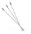Escova Cervical Para Coleta Material Endocervical Kolplast 100 Unidades - Imagem 1