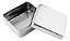 Estojo Aço Inox Liso 07x06x03cm Ortodontia Instrumentos - Fava - Imagem 1