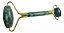 Roller Massageador Facial Manual & Guasha Pedra Natural Jade Unicare - Imagem 3