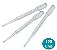 Pipeta Plástica Graduada 3ml Pasteur Não Estéril kit 100 Unidades - Cralplast - Imagem 1