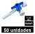 Torneira 3 Vias Luer Lock Sem Trava Solidor Caixa 50 Unidades - Imagem 1