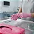 Luva Supermax De Nitrilo Rosa Pink caixa com 100 Unidades - Imagem 2