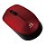 Mouse Usb Sem Fio USB Vermelho 1000 Dpi - M-W17RD - C3 Plus - Imagem 2