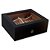 Caixa Umidora Black para 40 charutos - Tampa de Vidro com Higrômetro Digital e Efusor - Imagem 1