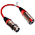Adaptador XLR (macho ou fêmea) + Jack P10 COM TRAVA (J10 fêmea) Blindado - Imagem 2