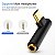 Adaptador USB C 90 graus para fone de ouvido P2 e microfone - Imagem 5