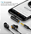 Adaptador USB C 90 graus para fone de ouvido P2 e microfone - Imagem 3