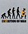 Camiseta Evolution of Man - Imagem 2