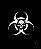 Camiseta Caveira Biohazard - Imagem 2
