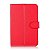 Capa Case Para Tablet de 7 Polegadas Vermelho - Imagem 1
