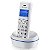 Telefone sem Fio TSF 5001 , Branco com Azul, Identificador de Chamadas, Agenda, Viva Voz, Localizador de Telefone, Baixo consumo de Bateria - Elgin - Imagem 1