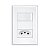 Interruptor Simples com 1 Tomada 20a 4x2 Evidence Simples - Imagem 1