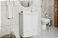 Gabinete P/ Banheiro Astra Gab Fit Pvc 2 Portas + Gavetão Branco - Imagem 3