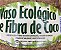 Vaso Xaxim para planta fibra de coco 18x10cm - Imagem 1