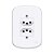 Tomada Dupla 10a 4x2 Com Placa Blanc Fame - Imagem 1