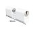 Cilindro Longo para Fechadura Portão Buzios 90mm Branco Stam - Imagem 1
