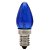 Lâmpada Incandescente Chupeta e14 127v Azul - Imagem 1