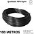 Cabo De Aço 1/8 6x19 Revestido Nylon Preto Academia 100m Rj - Imagem 1