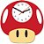 Relógio Cogumelo Super Mário - Presente Criativo Geek - Imagem 1