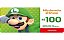Cartão Gift Card Nintendo $100 Reais - Código Digital - Imagem 1