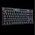 TECLADO MEC RGB REDRAGON HORUS PRETO  SWIT Marron - Imagem 2