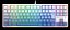 Teclado Gamer Redragon Daksa - Branco/Azul - Brown - Imagem 3