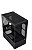 Gabinete Gamer Cristal One Power Sem Fonte - Preto - Cc202B - Imagem 4