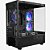 Gabinete Gamer Cristal One Power Sem Fonte - Preto - Cc202B - Imagem 2