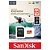 CARTAO DE MEMORIA SANDISK EXTREME 64GB MICRO SD SD SDXC UHS-I U3 ACTION CAM  C/ ADAPTADOR - SDSQXAH-064G-GN6AA - Imagem 1