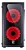 Gabinete Gamer Venus Preto / Cooler Vermelho - Imagem 1