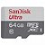 Cartão Micro SD Ultra Classe 10 64GB com adaptador - Sandisk - Imagem 1