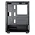 GABINETE GAMER RISE MODE GLASS 06X, MID TOWER, ARGB, ATX EM VIDRO, 6X FANS, PRETO - Imagem 6