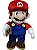 Pelúcia Turma Mario Bros Mario (30cm) - Imagem 1