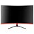 Monitor Gamer HQ LED 27´ Curvo (Full HD HDMI/DisplayPort 240Hz 0.5ms) - Imagem 1