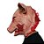 Máscara látex Pig porco terror Halloween - Imagem 5