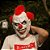 Máscara Palhaço Joker Assassino com cabelo vermelho - Imagem 7