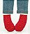 Boneca softie calça jeans, sapato vermelho - Imagem 9