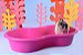 Piscina Infantil Rosa 50 Litros Feijão Caixa Multiuso De Polietileno Rígida Crianças Pet Afort - Imagem 6