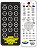 Controle Remoto Compatível com caixa amp Multilaser Sp 124 FBT2170 - Imagem 1