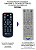 Controle Remoto Compatível TV Digital Automotiva E-TECH ISDBT FBT2286 - Imagem 2