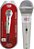 Microfone Dinâmico Profissional M-996 PRATA Cabo 3mt FBT9996 - Imagem 1