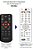 Controle Remoto Compatível GoTo TV Digital ISDB-T FBT2061 - Imagem 1