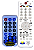Controle Remoto Compatível Caixa Amp TRC5198 FBT2212 - Imagem 2
