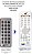 Controle Compatível Com LENOXX CAIXA DE SOM RC-222 FBT2194 - Imagem 1