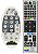 Controle Remoto Compatível com CyberSound Oval NE 518 FBT955 - Imagem 2