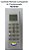 Controle Remoto Compatível Ar Condicionado FBT9197 - Imagem 1